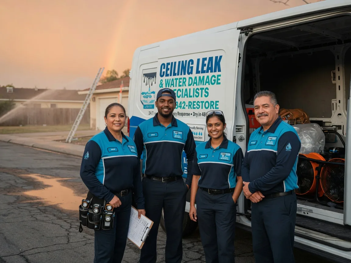 Ceiling Leak Cleanup company in Quecreek, PA